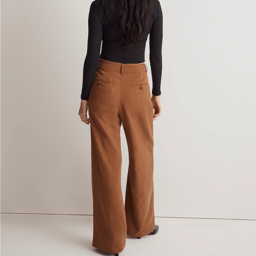 Madewell The Harlow wide-leg pant size NWOT - Picture 4 of 9